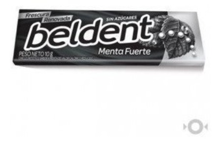 CHICLE BELDENT 10g MENTA FUERTE